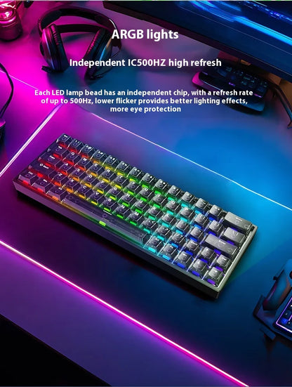 IROK ND63 Max ND63 Ultra ND68 Pro Gaming Magnetic Mechanical Keyboard 60% Layout RT0.001mm 8K 0.125ms Delay Wired Gamer Keyboard