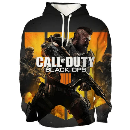 Pop Game Call Of Duty Warzone 3D Printed Hoodie Men's And Women's Hooded Pullover Trendy Streetwear Youth Sweatshirt Clothing