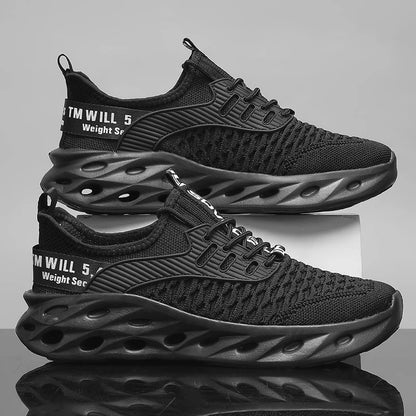 2026 Men's Tennis Shoes Air Mesh Breathable Lightweight Walking Non-slip Sneakers Gym Sport Trainers
