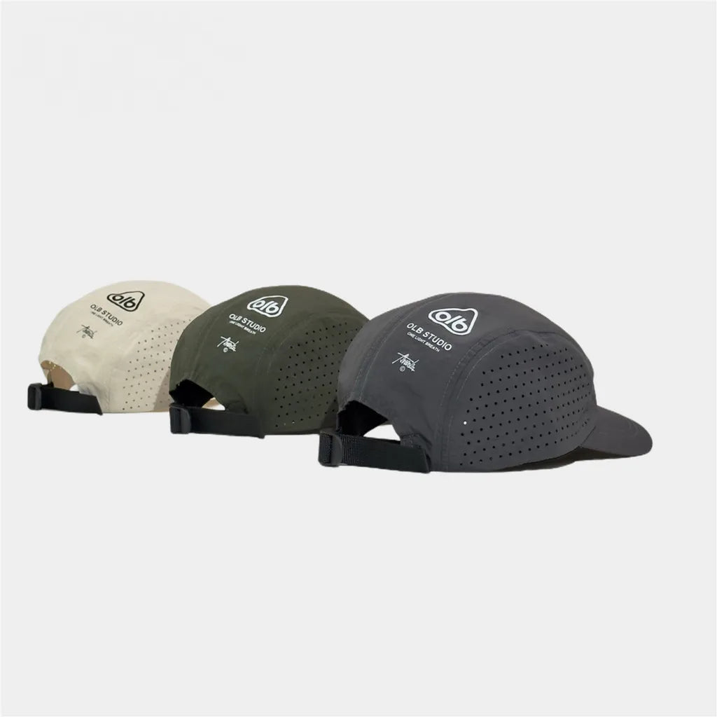 Short Brim Quick-Drying Mesh Baseball Cap - Breathable Lightweight UV Protection Sunshade, for Men Women Couples, Outdoor Hiking
