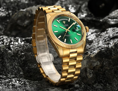 CADISEN DD40 Herrenuhr – luxuriöse Automatikuhr für Herren, AR-Saphirglas, mechanische Armbanduhr für Herren, 10Bar, MIYOTA 8285 Uhrwerk, neu 2023