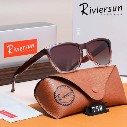 Square Frame Sunglasses Polarized UV400 Casual Men Women Driving Glasses Ultralight Unisex