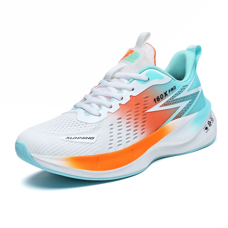 Spezielle Marathon-Laufschuhe für Herren und Damen, atmungsaktiv, leicht, mit Carbonplatte, komfortable, rutschfeste Sportsneaker