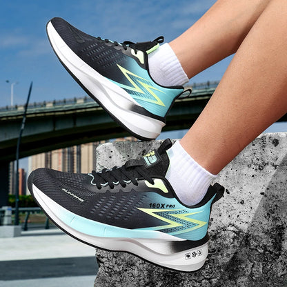 Spezielle Marathon-Laufschuhe für Herren und Damen, atmungsaktiv, leicht, mit Carbonplatte, komfortable, rutschfeste Sportsneaker