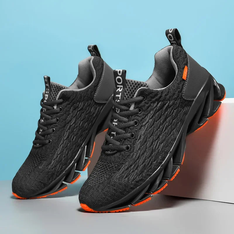 Fashion Men Running Shoes Comfortable Men's Walking Sneakers Breathable Casual Shoes Non-Slip Sports Shoes Women's Sneakers for Men