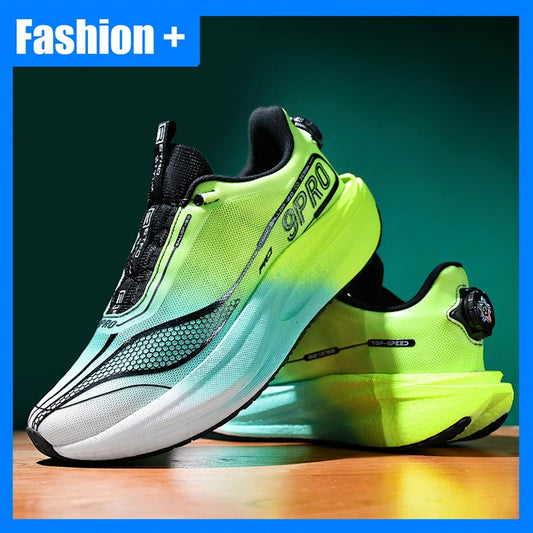 Unisex Sports Shoes Soft Sole Lightweight Flat Bottom Competition Training Shoes 2026 New Shock-Absorbing Racing Running Shoes