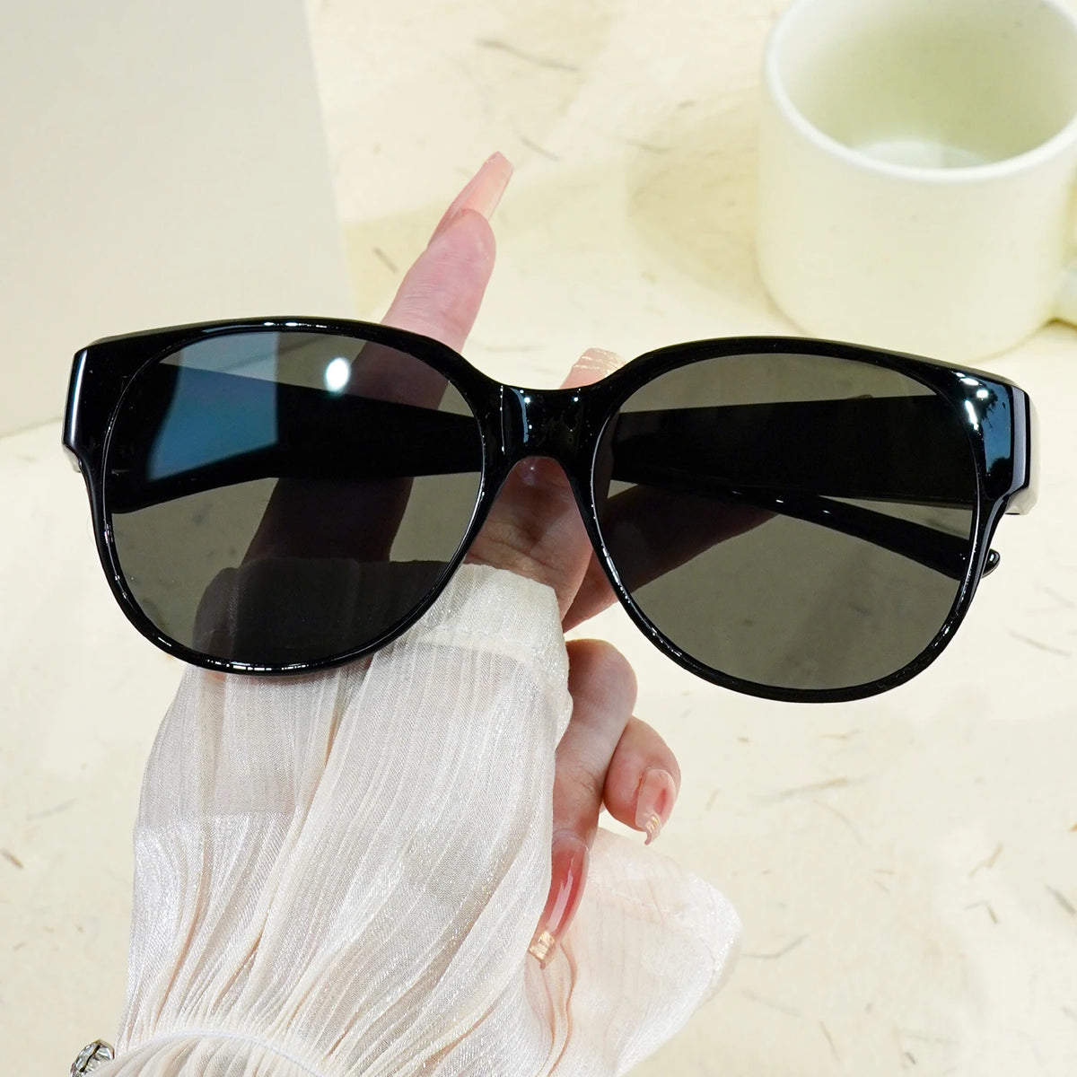 Fit Over Oversized Glasses Fashion Glasses, Perfect Daily Wear, Photo Props, and Gift for Birthday, Valentine's Day