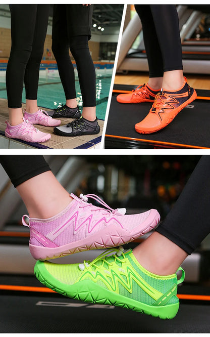 Unisex Wading Shoes Quick-Dry Aqua Shoes Drainage Water Shoes Beach Sports Swim Sandals Yoga Barefoot Diving Surfing Sneakers