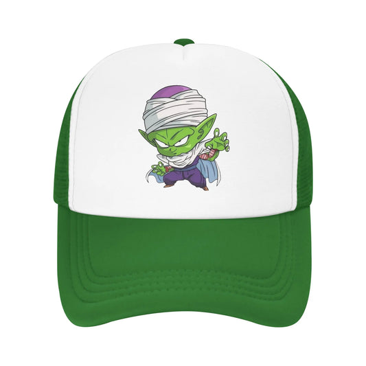 Dragon Ball Z Vegeta Mesh Baseball Caps Men Women Popular Trucker Hat  Hat Adjustable Polyester Trucker Cap Summer Trucker Hats