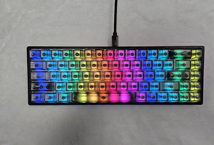 New Everglide AE68Pro Siren Magnetic Axis Gaming Keyboard Original Double Lamp Position RT0.001MM/ADC Direct Connection Keyboard