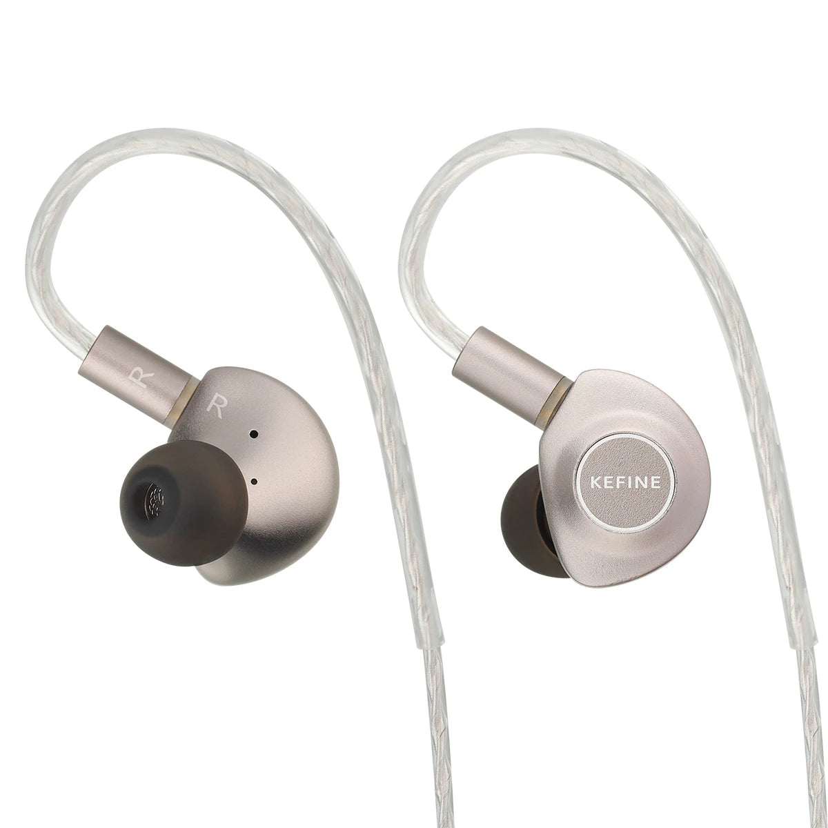 Auricolari cablati Kefine X ANELEARS Delci AE 10mm HiFi IEM – Monitor in-ear con driver DLC+PU e doppia sintonizzazione per musica e gaming