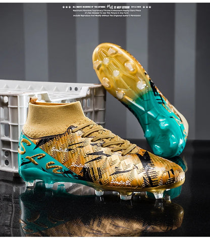 Botas de fútbol profesionales para hombre, zapatillas de fútbol Society, tacos de fútbol FG ultraligeros para entrenamiento, calzado deportivo de fútbol para exterior