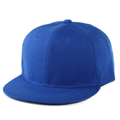 Fashion Solid Baseball Cap Flat Peak Hip Hop Hats Men Women Snapback Caps Male Bone Band Kpop Casual Travel Outdoor Sun Hats