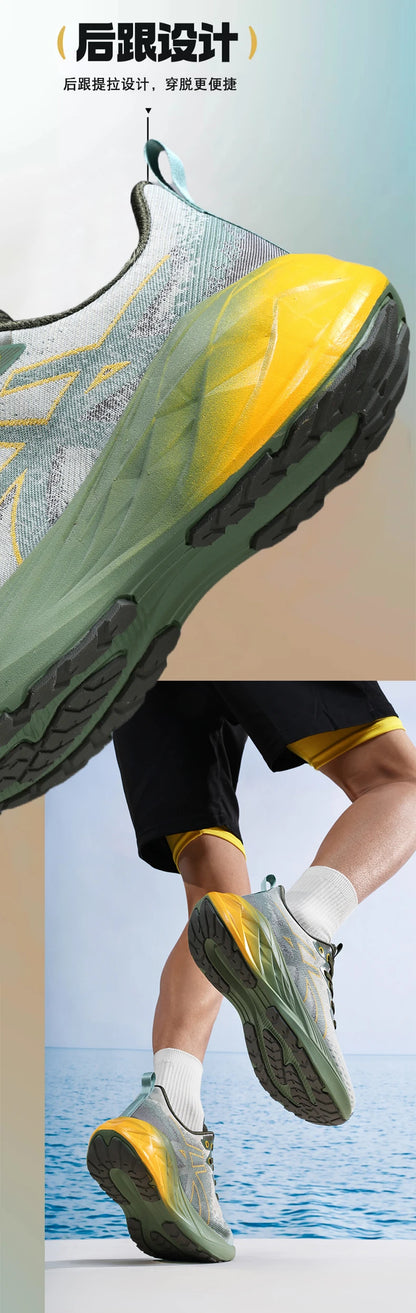 Ténis de Corrida e Treino para Maratona, Homem e Mulher, Respiráveis, Leves, Confortáveis, Antiderrapantes, Desportivos e de Lazer