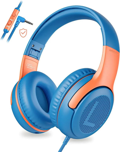 Awatrue Kids Headphones Comfortable Toddler Headsets for School Ideal Gifts for Son Daughter Sound and Safe Listening Experience