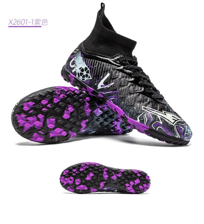New Men's Professional Soccer Shoes Non-slip Football Boots Unisex Breathable Futsal Sports New Cleats Drop Shipping Ultralight