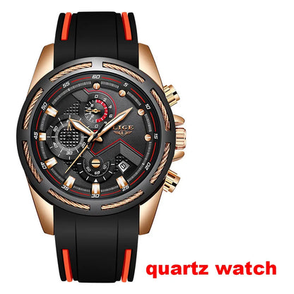 LIGE muške automatske mehaničke ručne satove – vrhunski luksuzni sat s tourbillonom, elegantan i vodootporan model, idealan za posao ili formalne prigode.