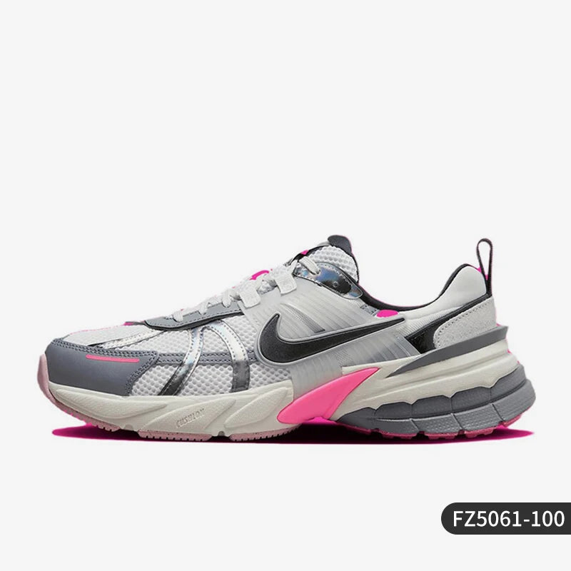 Nike official genuine V2K Run women's wear-resistant, lightweight, breathable and casual sports shoes FZ5061-100