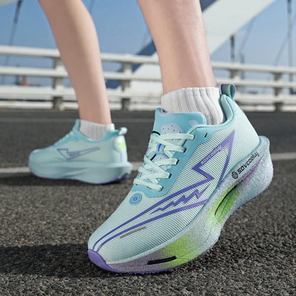 New Four-Season Versatile Non-Slip Shock-Absorbing Technology Carbon Plate Sports Casual Shoes Running Shoes Fitness Shoes Unisex