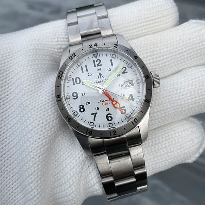 STEELFLIER Official SF792 GMT Mechanical Dive Watches Super Luminous NH34 Movement 20Bar Waterproof Luxury Stainless Steel Watch