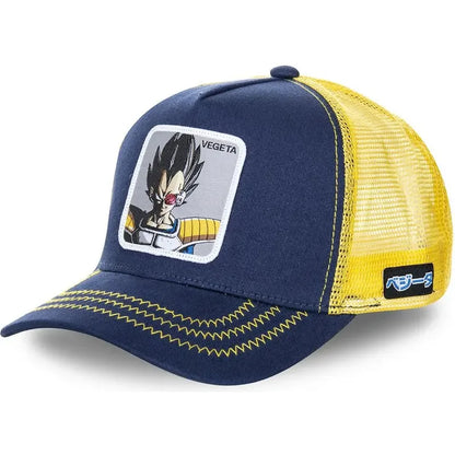 ALL Styles Dragon Ball Baseball Cap Snapback Peaked Cap Men's Embroidery Hip-Hop Cap Style Sun Visor Adjustable Trucker Mesh Cap