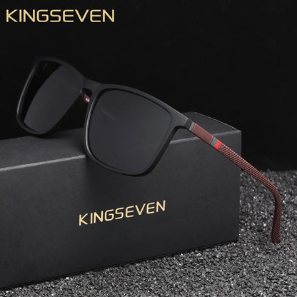 KINGSEVEN Brand Polarized Sunglasses For Men UV400 Protect Eyes Glasses For Holiday Light Weight Fishing Driving Glasses