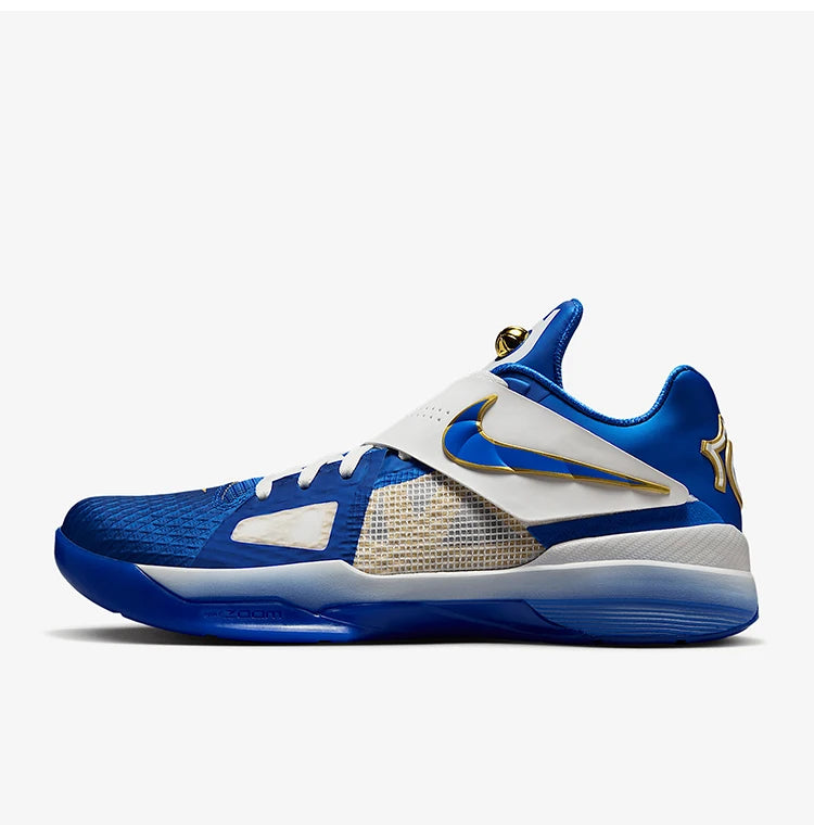 Nike genuine ZOOM KD 4 men's low top cushioned fashionable sports shoes FZ3540-400