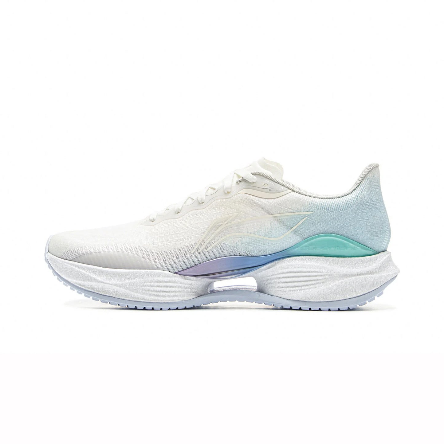 Li-Ning Men's SUPER LIGHT 22 Light Running Shoes BOOM FIBER Cushion TEMPO BOUNCE Li-Ning Breathable Anti-Slip Sneakers ARBV001