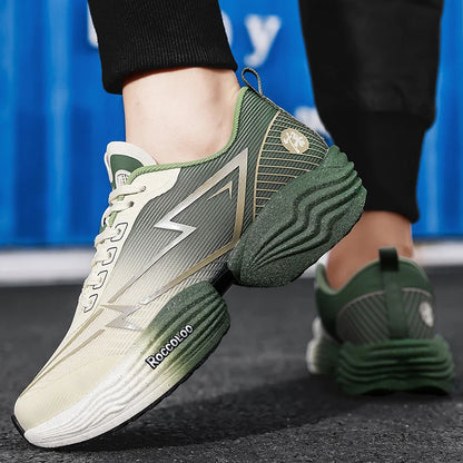 Zapatillas deportivas de alto rebote para pareja, profesionales para maratón, cómodas para jogging, con amortiguación, antideslizantes y para carreras