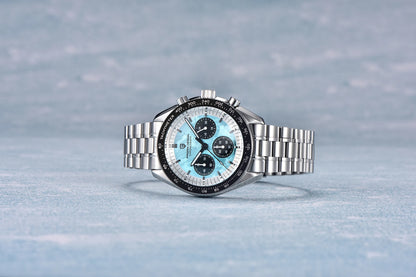 PAGANI DESIGN ‘New Moon’ Men’s Watch – Luxury quartz watch, chronograph, sapphire crystal with anti-reflective coating, ceramic bezel, luminescent hands