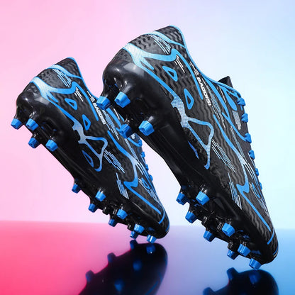 Nouveaux hommes chaussures de Football Sport formation bottes de Football doux ultraléger respirant professionnel baskets unisexe herbe crampons Match
