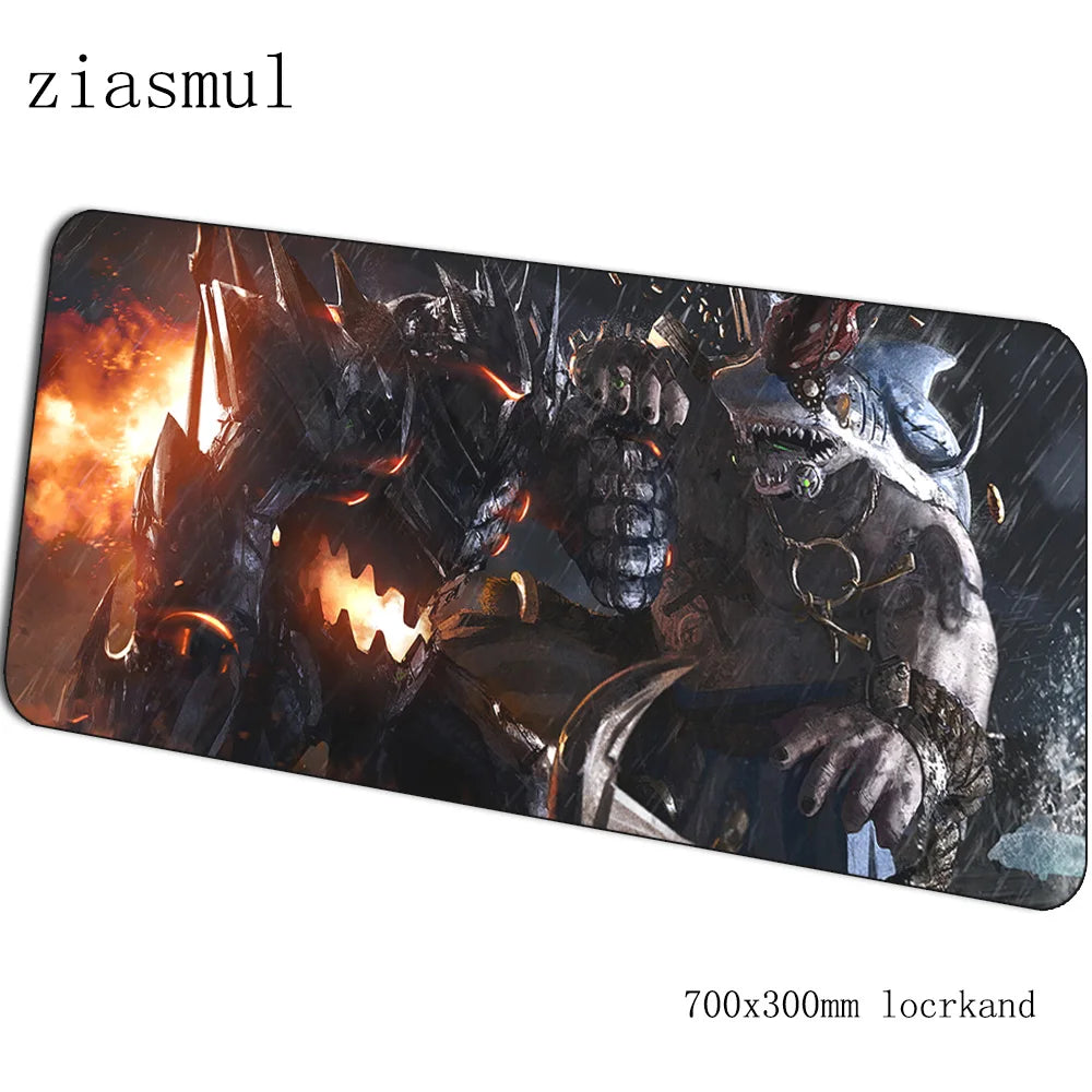 Alfombrilla de ratón Overwatch de dibujos animados para ordenador, 700x300x3mm, alfombrilla gaming grande Indie Pop para teclado, juegos de PC y escritorio gamer