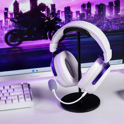 Cuffie gaming AKKO Verge S9 con microfono – Driver da 53mm, Bluetooth wireless quad-mode 5.3, audio surround 7.1, cuffie gaming professionali per FPS