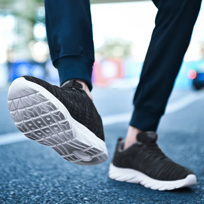 Laufschuhe Herren Sneaker Modische leichte Turnschuhe Atmungsaktive Wanderschuhe Bequeme Sportschuhe für Herren