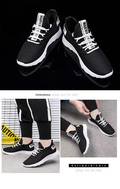 Men's Casual Lightweight Mesh Sports Sneakers Summer Men's Outdoor Soft Sole Breathable Comfortable Fashion Trend Running Shoes