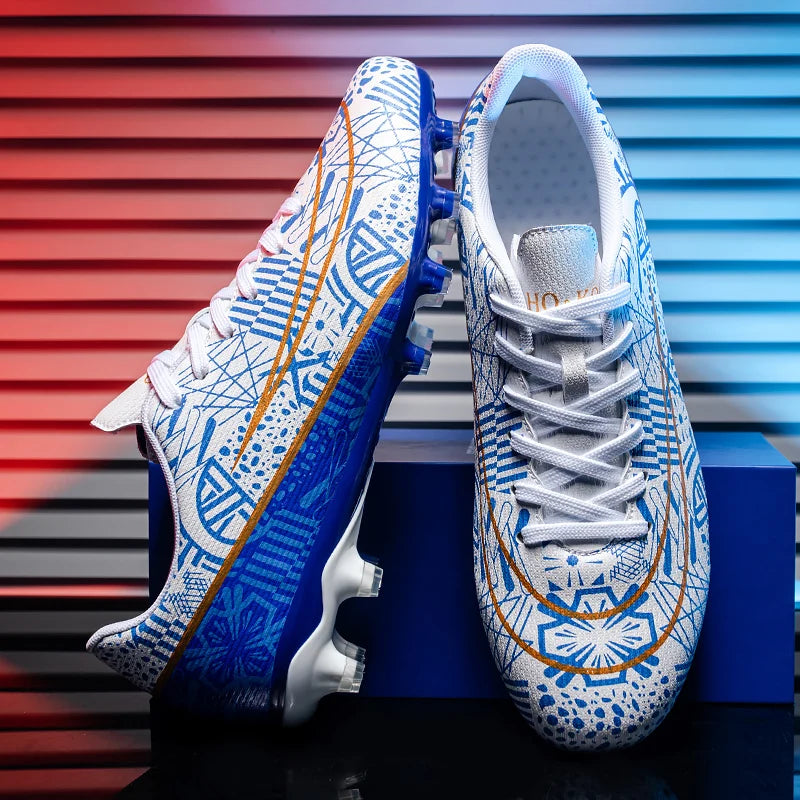 Professionelle, atmungsaktive Fußballschuhe FG mit langen Stollen – strapazierfähige und rutschfeste Sportschuhe, unverzichtbar für Fans