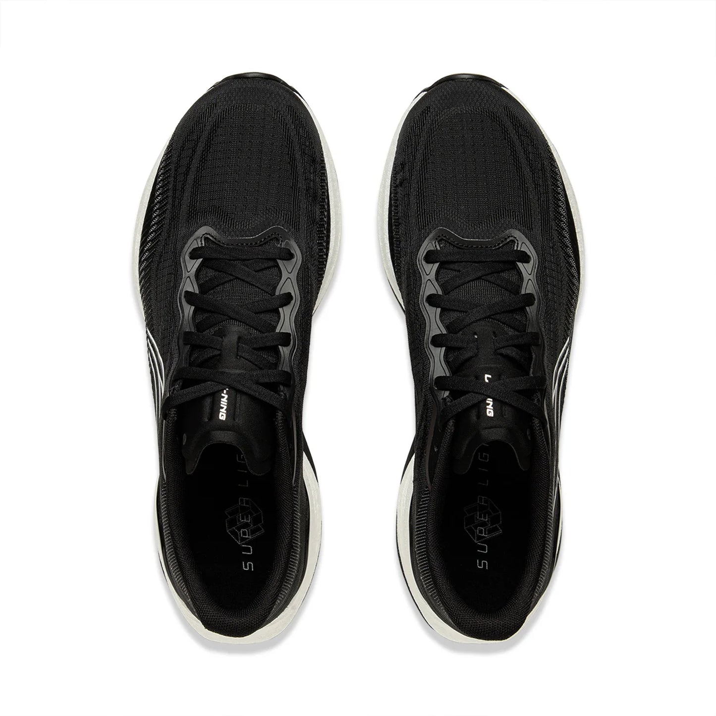 Li-Ning Men's SUPER LIGHT 22 Light Running Shoes BOOM FIBER Cushion TEMPO BOUNCE Li-Ning Breathable Anti-Slip Sneakers ARBV001