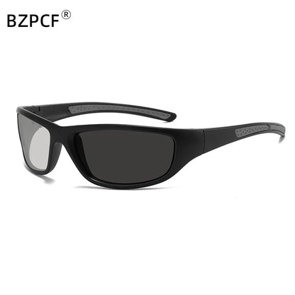Brand Luxury Designer New Fashion Polarized Sunglasses For Men Outdoor Cycling Sun Glasses Driving Riding Sports Eyewear 6123