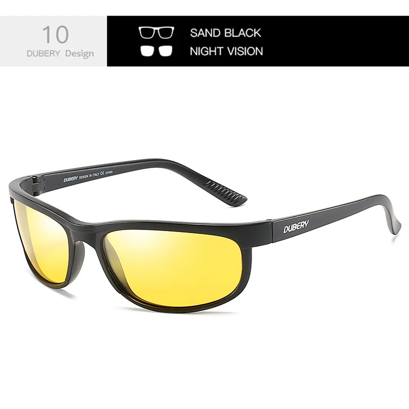 DUBERY Polarized UV400 Protection Sunglasses For Men And Women 10 Colors Model 2027