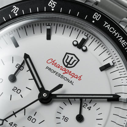 Watchdives New Wd1863 Quarz-Herrenuhr VK63 Chronograph Bubble-Saphirglas Wasserdicht 39Mm Stahl Top-Marke Luxus-Business-Uhr
