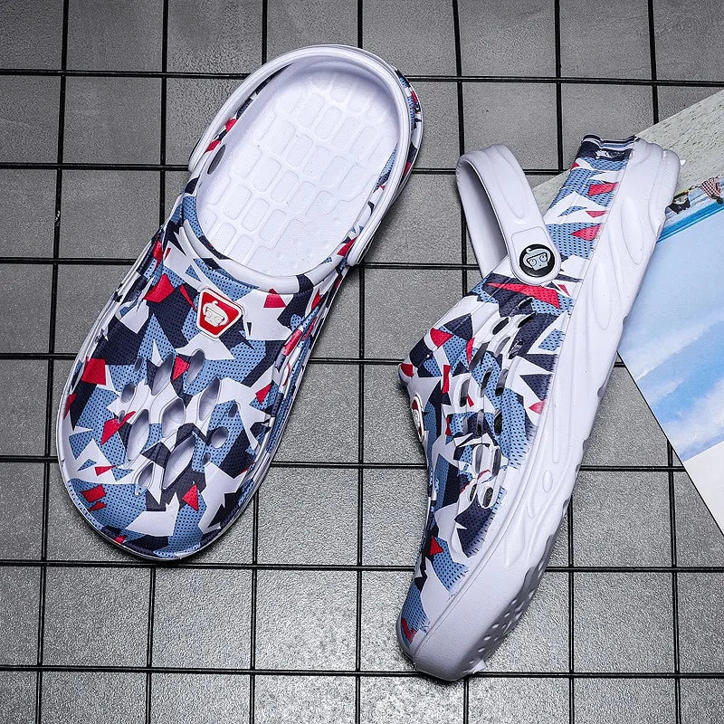Nouvelle mode sandales hommes sabots sandales confortables respirant plage sandales hommes femmes sabots pantoufles fond souple hommes chaussures