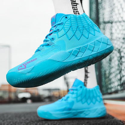 Youth Basketball Shoes for Actual Combat, Outdoor Comfortable Cushioning, Wear-Resistant, Fashionable, Breathable, High Quality