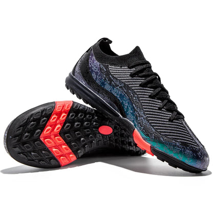 Chaussures de football pour hommes, respirantes, pour l'entraînement, livraison directe, crampons de sport pour matchs, chaussures de football FG/TF, ultra-légères, à crampons longs