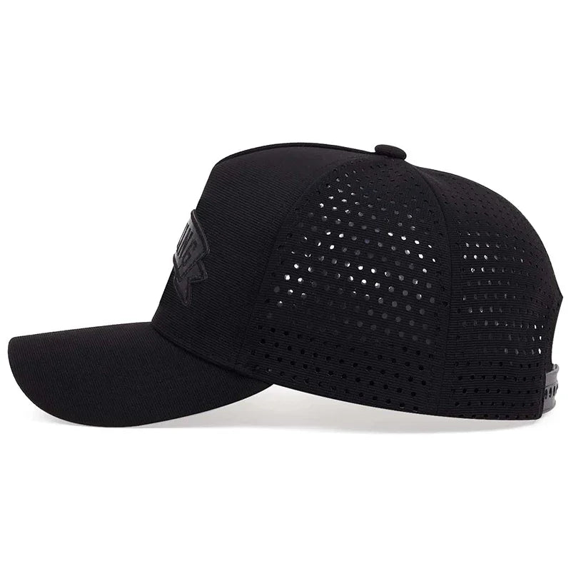 Unisex AMAZING bogstavbroderede baseballkasketter til forår og sommer, udendørs, justerbare, afslappede hatte, solbeskyttelseshatte