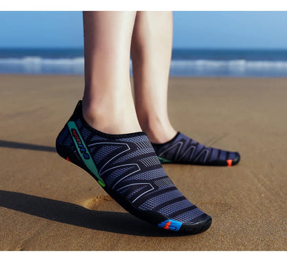Aqua Shoes Quick Dry Beach Water Shoes Unisex Swim Aqua Slippers Barefoot Surfing Upstream Sneakers Light Summer Outdoor Socks