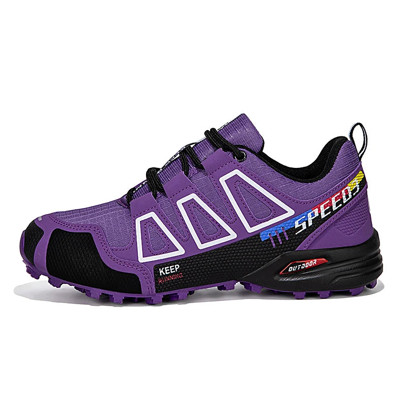 Men's Waterproof Hiking Shoes Wear-Resistant Outdoor Leather Hiking Hunting Tactical Sports Shoes