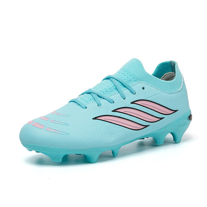 Nouvelles chaussures de football pour hommes, crampons pour enfants, chaussures de football professionnelles pour adultes, chaussures d'entraînement ultralégères antidérapantes pour garçons, livraison directe