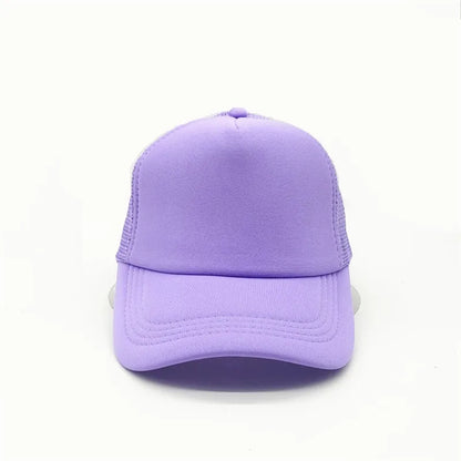 Customized Logo Mesh Baseball Caps Men Women 5 Panel Cheaper Trucker Hats Sports Team Snapback Caps Summer Sun Dad Hat Gorras