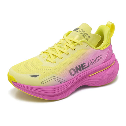 ONEMIX Nové běžecké boty s polstrováním pro ženy a muže, lehké, módní outdoorové tenisky, sportovní obuv na silnici, trénink, jogging, fitness