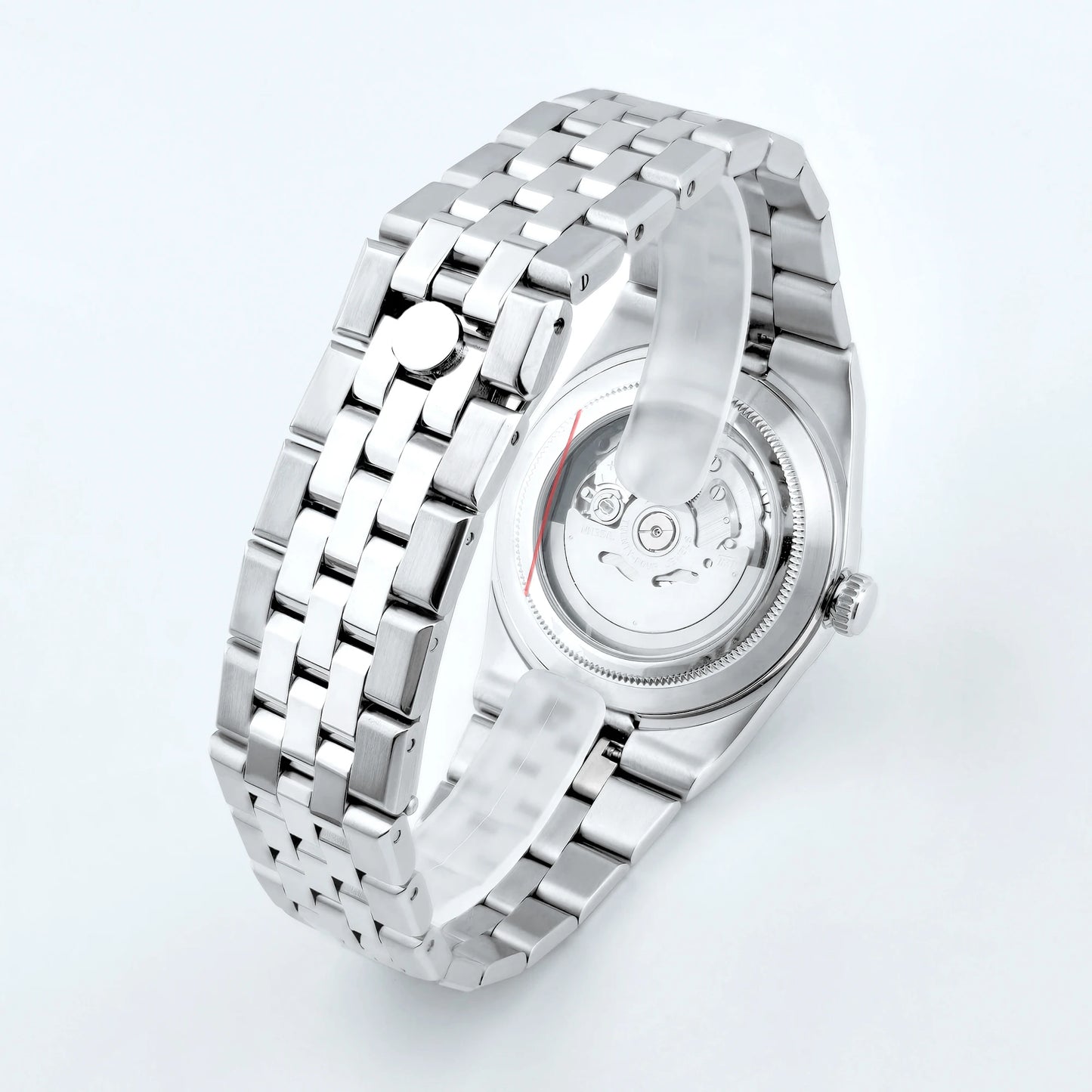 Corgeut 40mm Luxury NH35 Movt Man Sport Clock Automatic Relogio Masculino Mechanical Wristwatch Sapphire Ice Blue Men's Watch